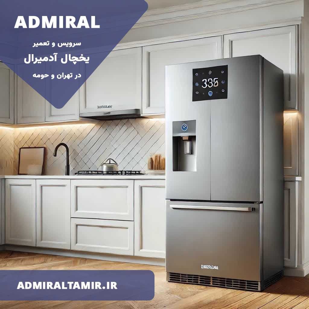 نمایندگی تعمیرات یخچال آدمیرال در تهران و حومه